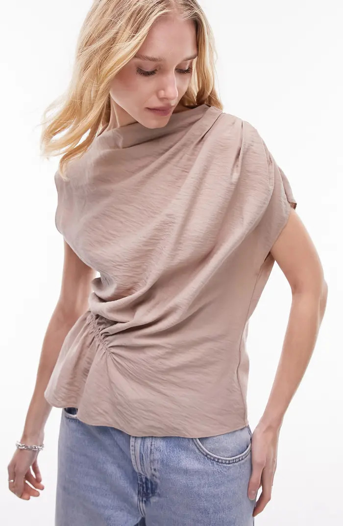 Ruched Sleeveless Top | Nordstrom
