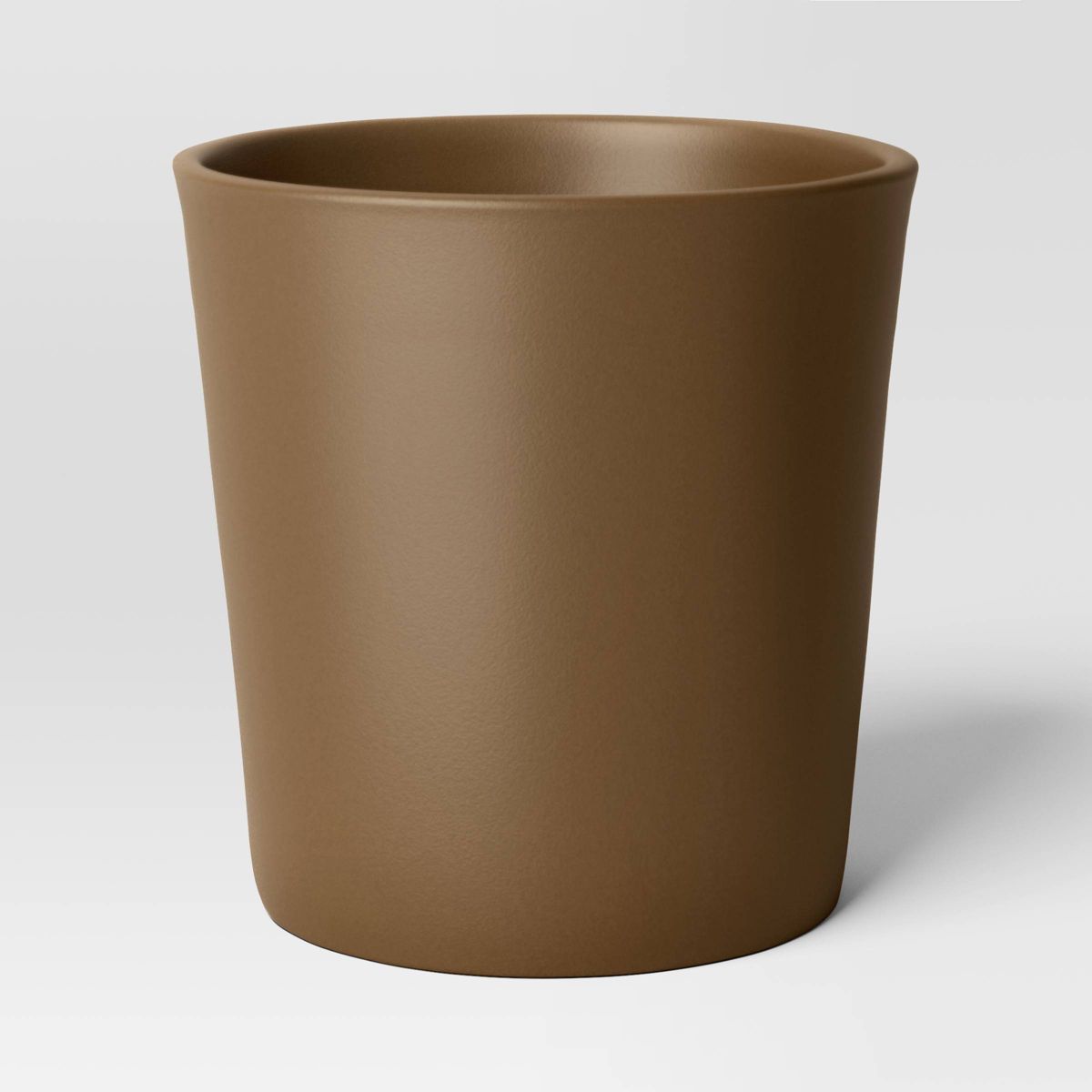 Aesthetic Plastic Indoor Outdoor Planter Pot Nest Brown 12.7"x12.7" - Threshold™ | Target