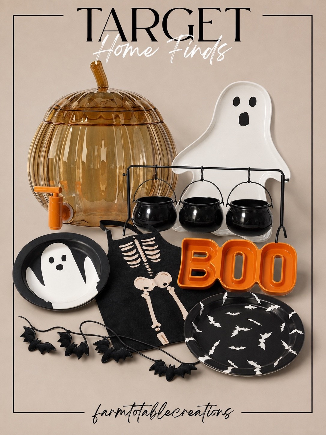 Target Halloween Finds That Are Equal Parts Cute & Spooky 👻🧡

Target is bringing all the Halloween charm this season! From adorable ghost serveware and festive BOO dishes to pumpkin drink dispensers, bat accents, and fun party essentials, these affordable finds make decorating and entertaining easy. Whether you’re hosting a Halloween party or simply adding a playful touch to your home, these pieces are too good to pass up.

Follow @farmtotablecreations on Instagram for more cozy home inspiration, affordable finds, and seasonal decor ideas.

#LTKHome #Target #TargetFinds #TargetHalloween #HalloweenDecor #HalloweenParty #GhostDecor #PumpkinSeason #FallDecor #CozyHome #HomeDecor #FarmToTableCreations

#LTKHome #LTKSaleAlert #LTKSeasonal