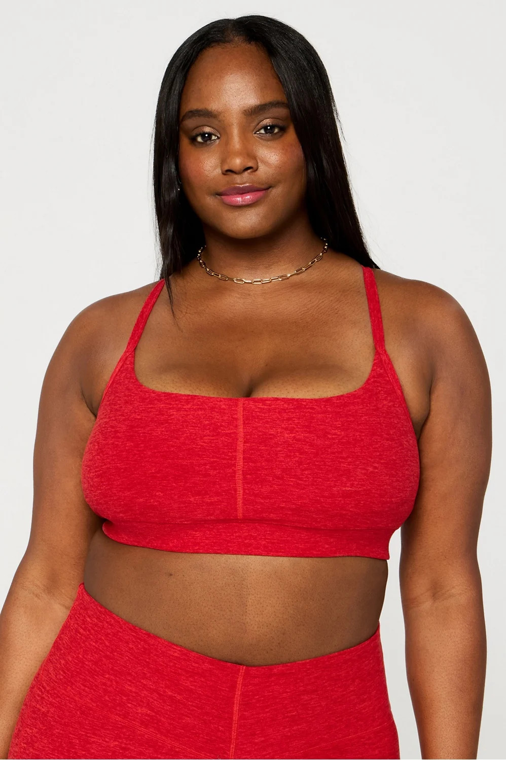 HeatherFlex Strappy Bra | Fabletics