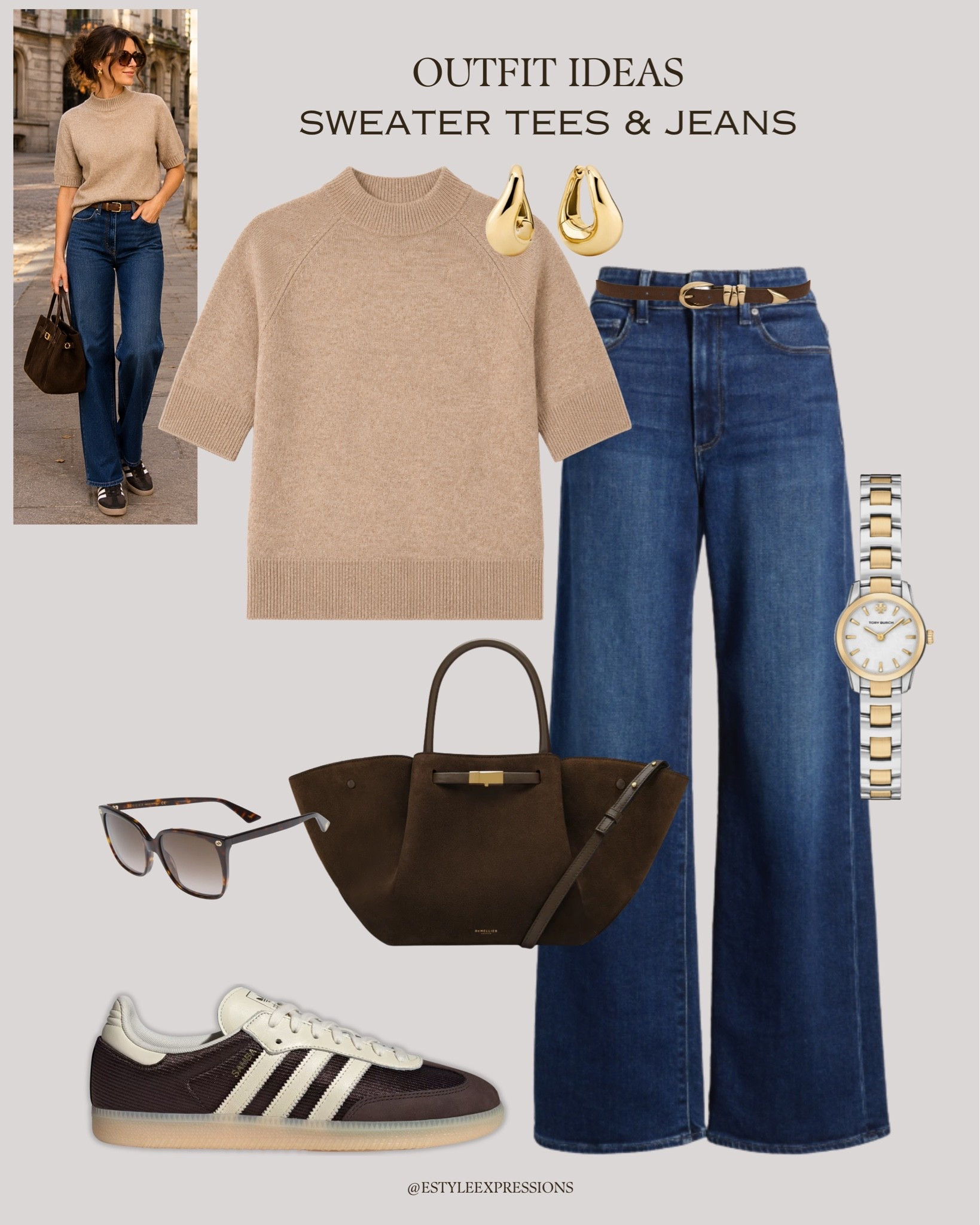 Outfit Ideas with Cozy Sweater Tees & Jeans!☀️🍂 Whether it's a sunny afternoon stroll or a chilly evening cocktail, this duo is the ultimate transitional staple.✨

#LTKautumn

#LTKjeans #LTKworkwear