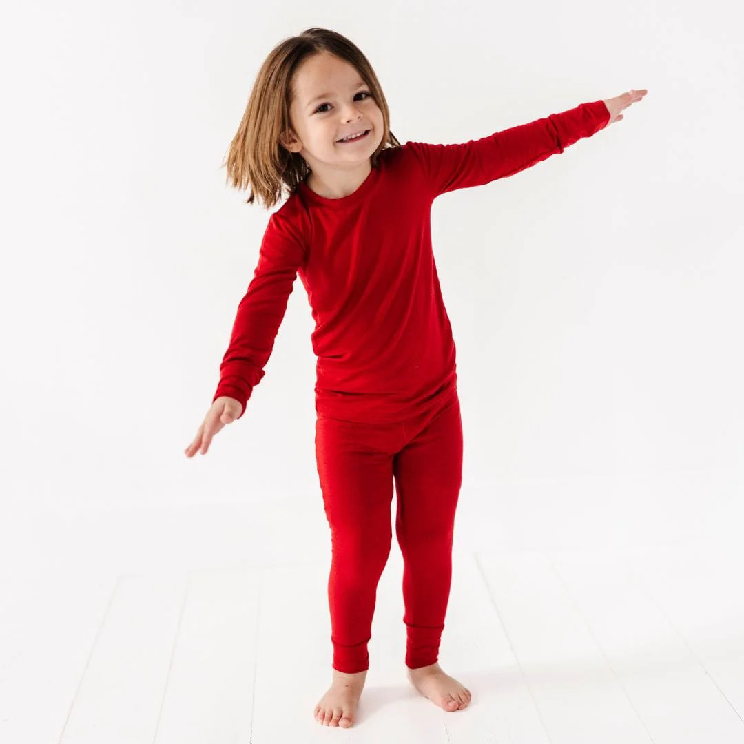 Sangria Two-Piece Pajama Set | Bums & Roses