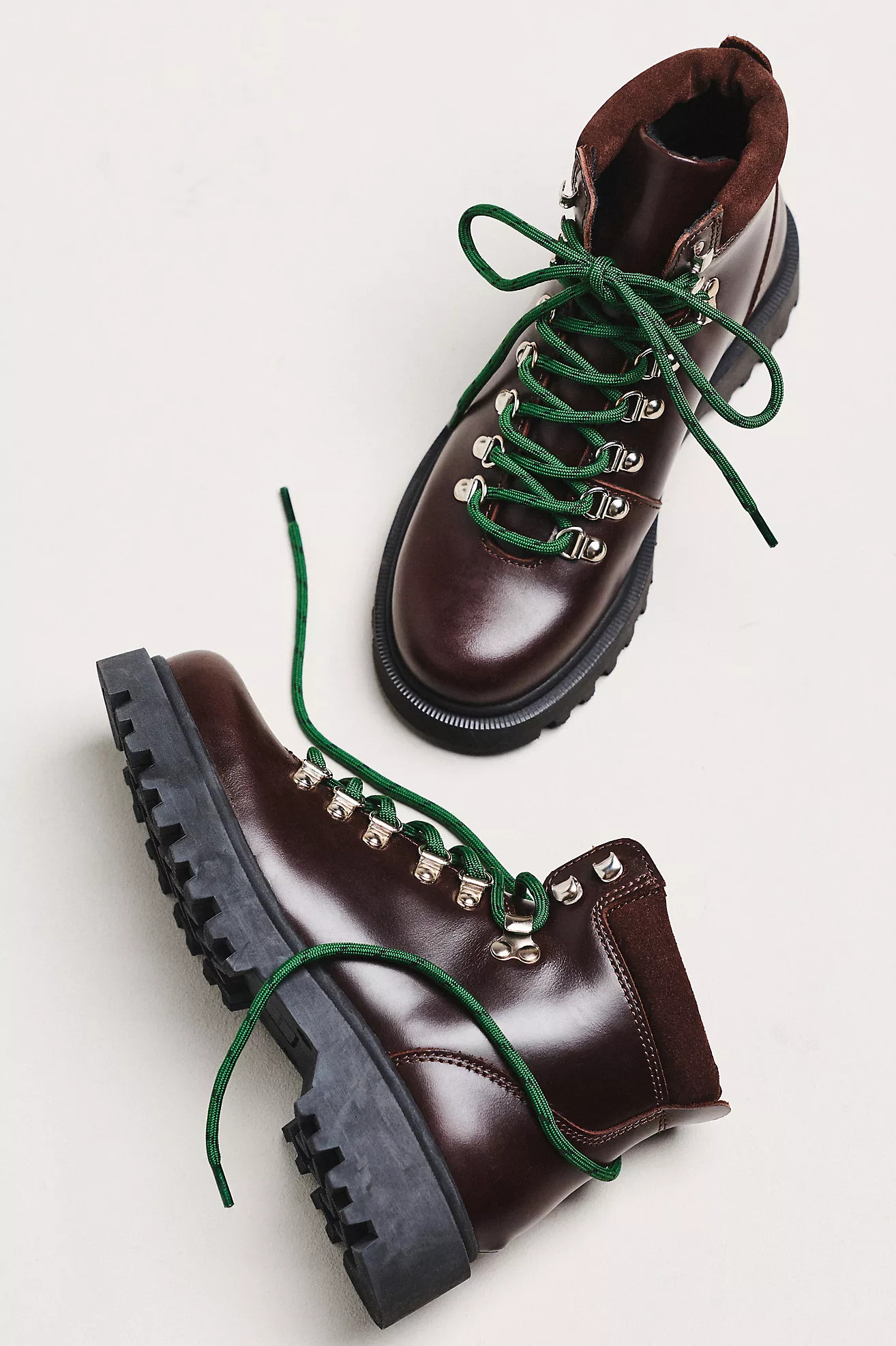 Maeve Lace-Up Hiker Boots | Anthropologie (US)