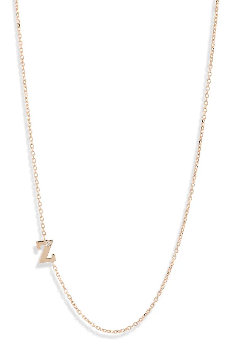 Diamond Initial Necklace | Nordstrom