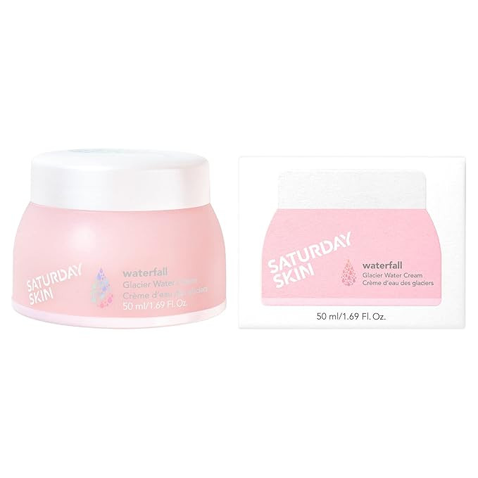 Saturday Skin Face Moisturizer Water Cream Natural Oil free Gel Type Cream From Alaska Glacier Wa... | Amazon (US)