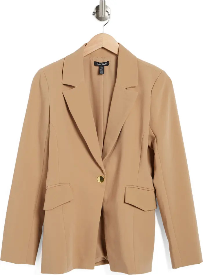 One Button Notch Lapel Blazer | Nordstrom Rack