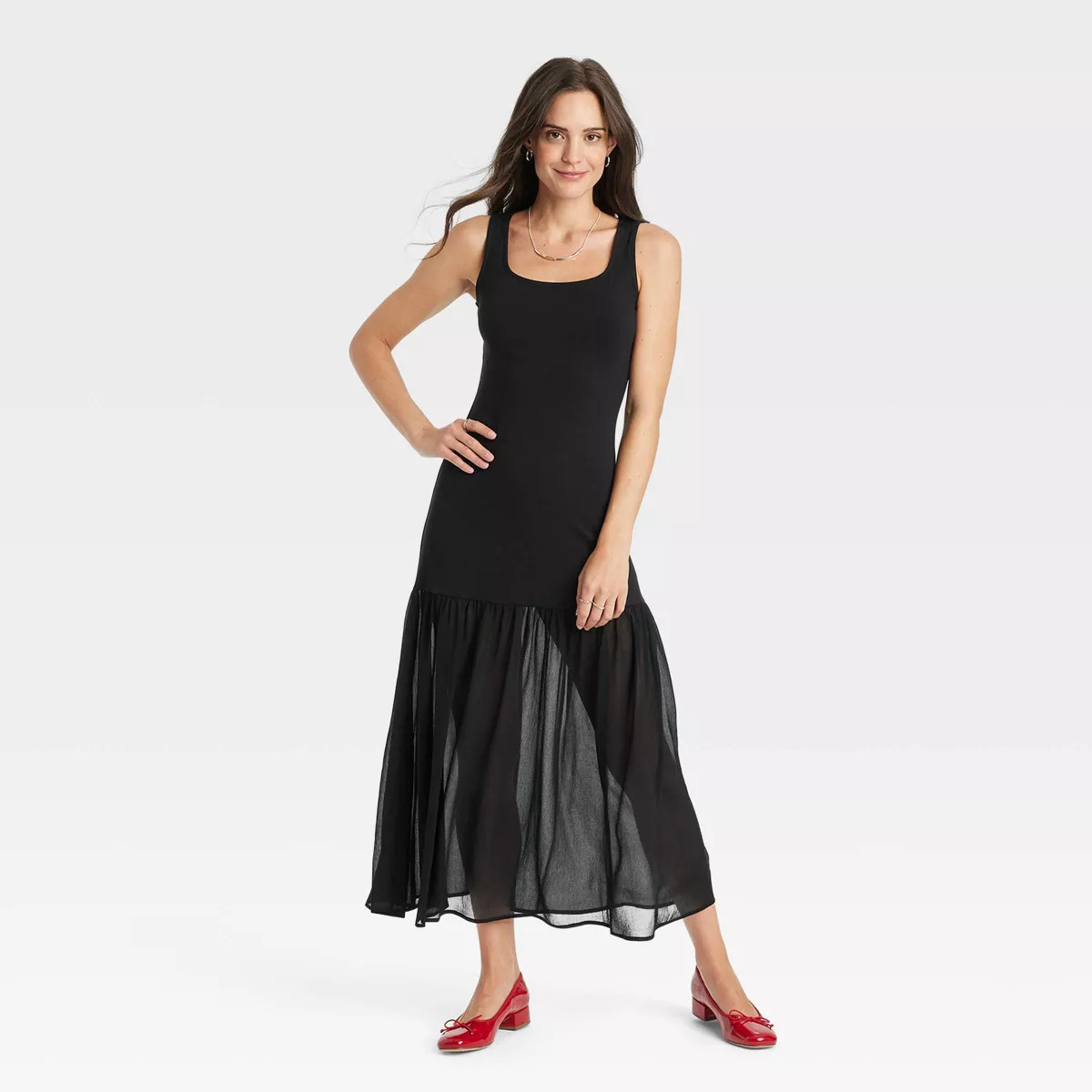 Women's Drop Tier Maxi Dress - A New Day™ | Target