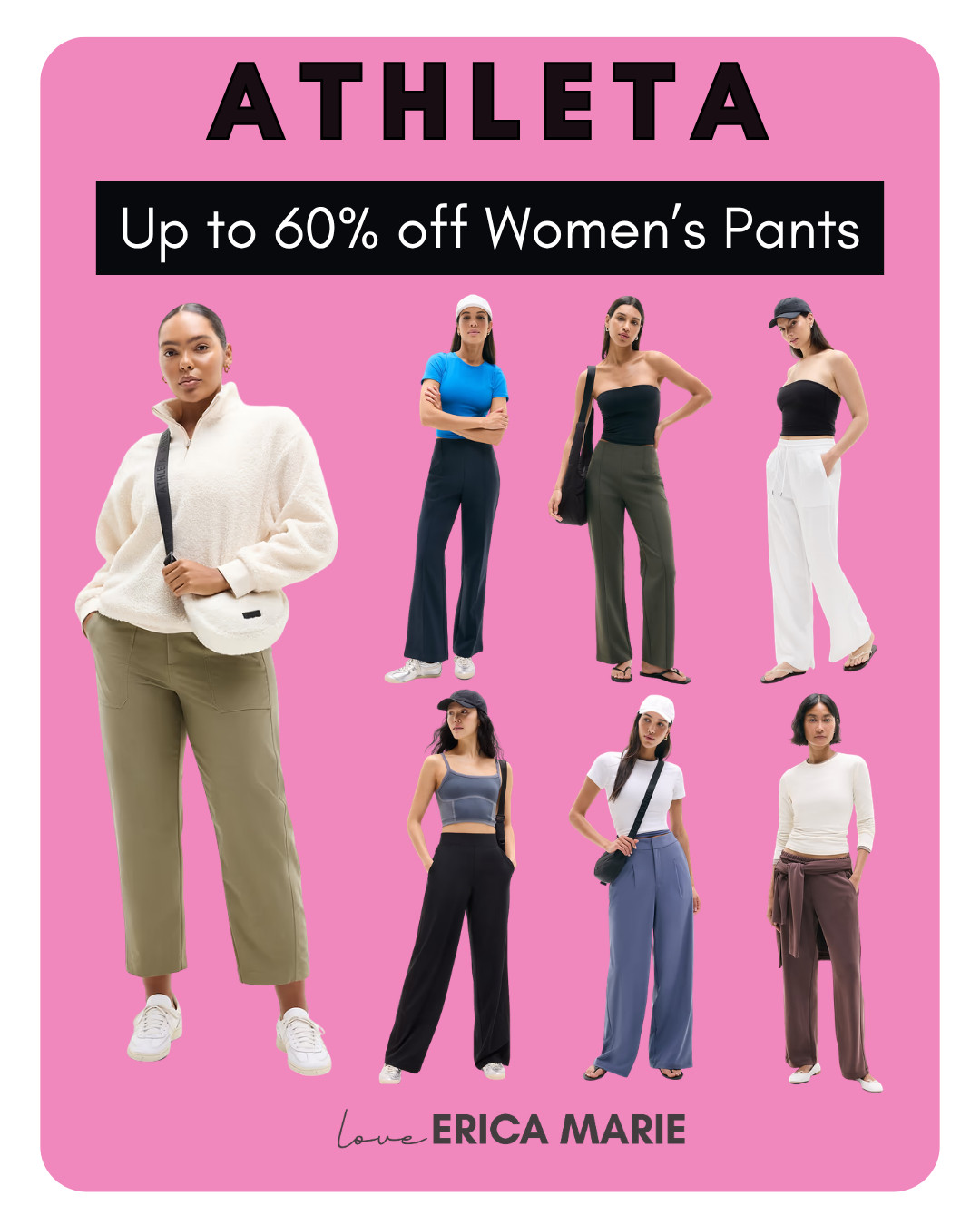 If you need new pants for work, lounging, errands, or an addition to your fall wardrobe, check these out! They are marked down by up to 60% OFF right now!

#WorkwearStyle #FallWardrobe #Loungewear #PantsSale #ErrandStyle #Women'sPants  

 #LTKSaleAlert
