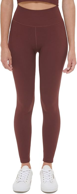 Calvin Klein Performance Women's Thin Rib High Waist 7/8 Length Tight | Amazon (US)