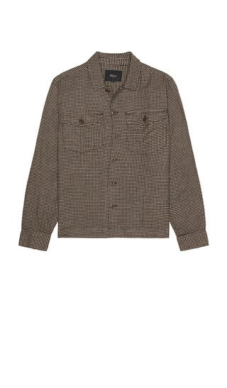Rails Kerouac Button Down Shirt in Grey. - size L | Revolve Clothing (Global)