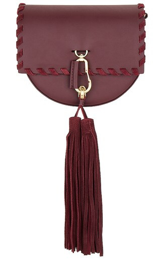 Belay Mini Saddle in Bordeaux | Revolve Clothing (Global)