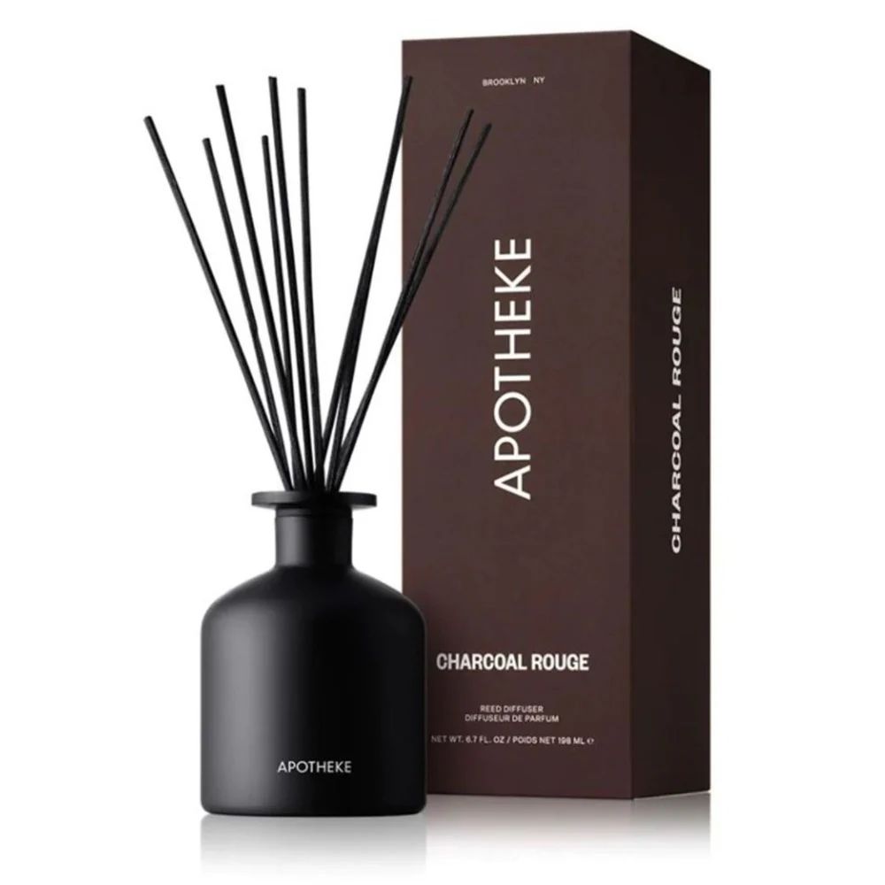 Charcoal Rouge Reed Diffuser | Apotheke Co