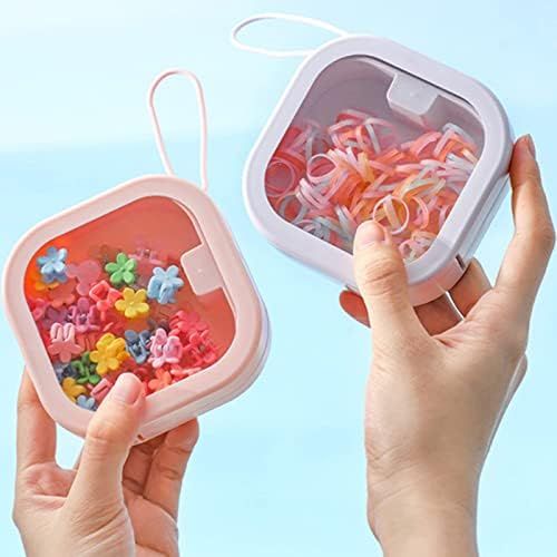 REVAXUP 2pcs Hair Tie Organizer,Small Portable Hair Tie Holder Organizer Can Be Stackable Or Hung... | Amazon (US)