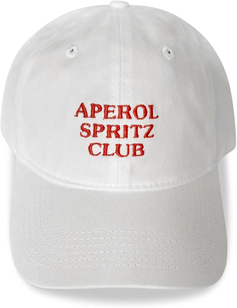 Aperol Spritz Club White Baseball Cap for The Italian Summer Loving Person | Aperol Spritz Drinki... | Amazon (US)