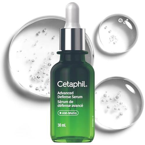 CETAPHIL Advanced Defense Serum, AM Face Serum for Stressed Sensitive Skin, 1 Fl Oz Dropper Bottl... | Amazon (CA)