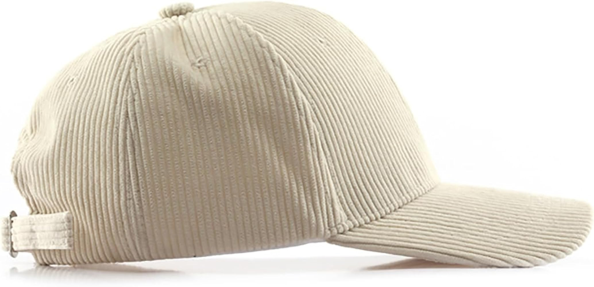 Corduroy Hat Low Profile Solid Color Baseball Caps Sun Hat Adjustable for Men and Women | Amazon (US)