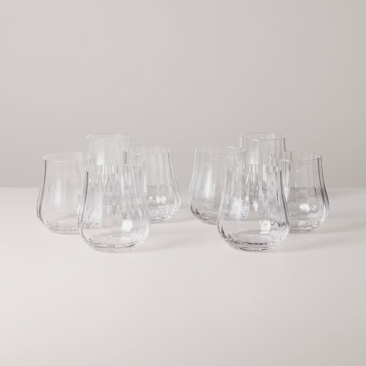 Set of 8 14oz Short Water Glasses - Hearth & Hand™ with Magnolia | Target