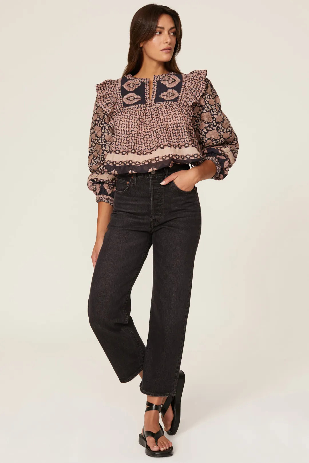 Margo Quilted Top | Rent the Runway