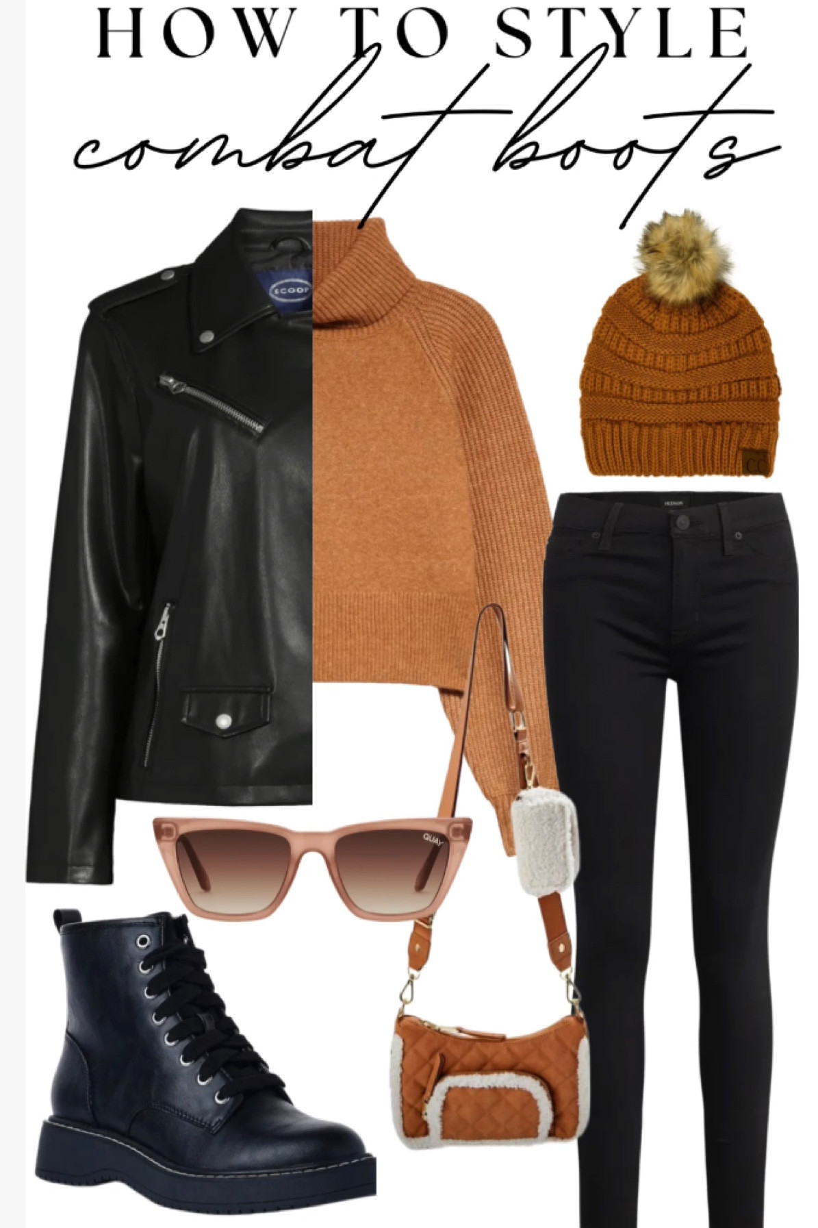 Combat boots outfit 

#LTKSeasonal #LTKunder100 #LTKstyletip
