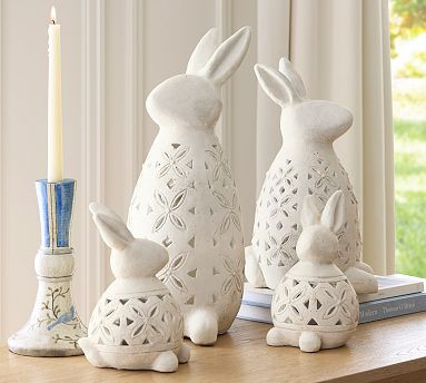 Ceramic Cut Out Bunny | Pottery Barn (US)