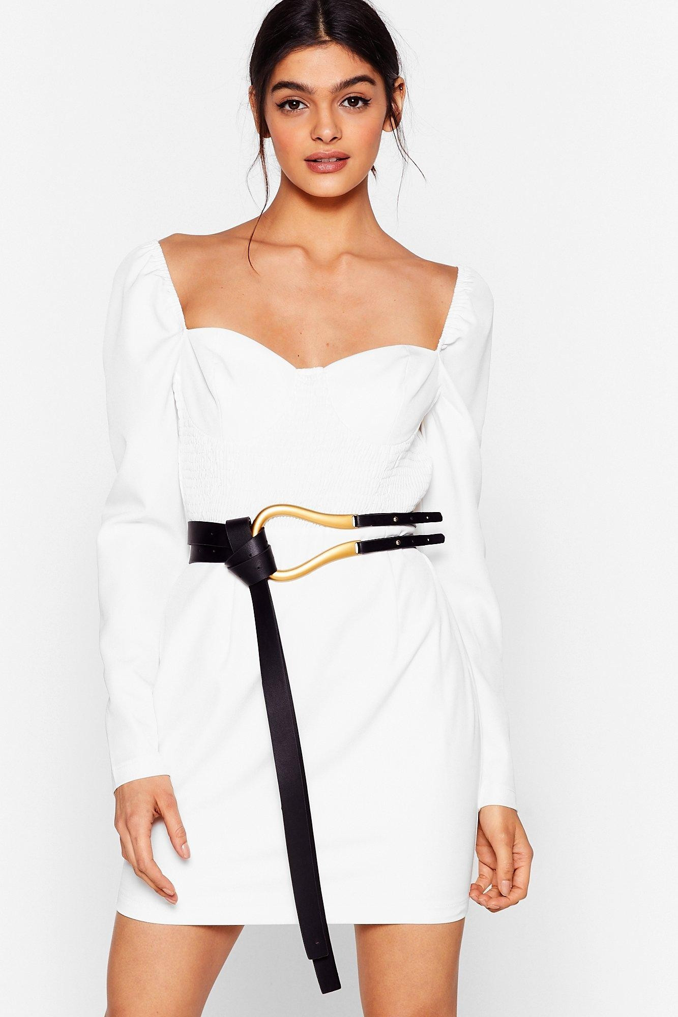 We Gotcha Faux Leather Loop Belt | NastyGal (UK, IE)