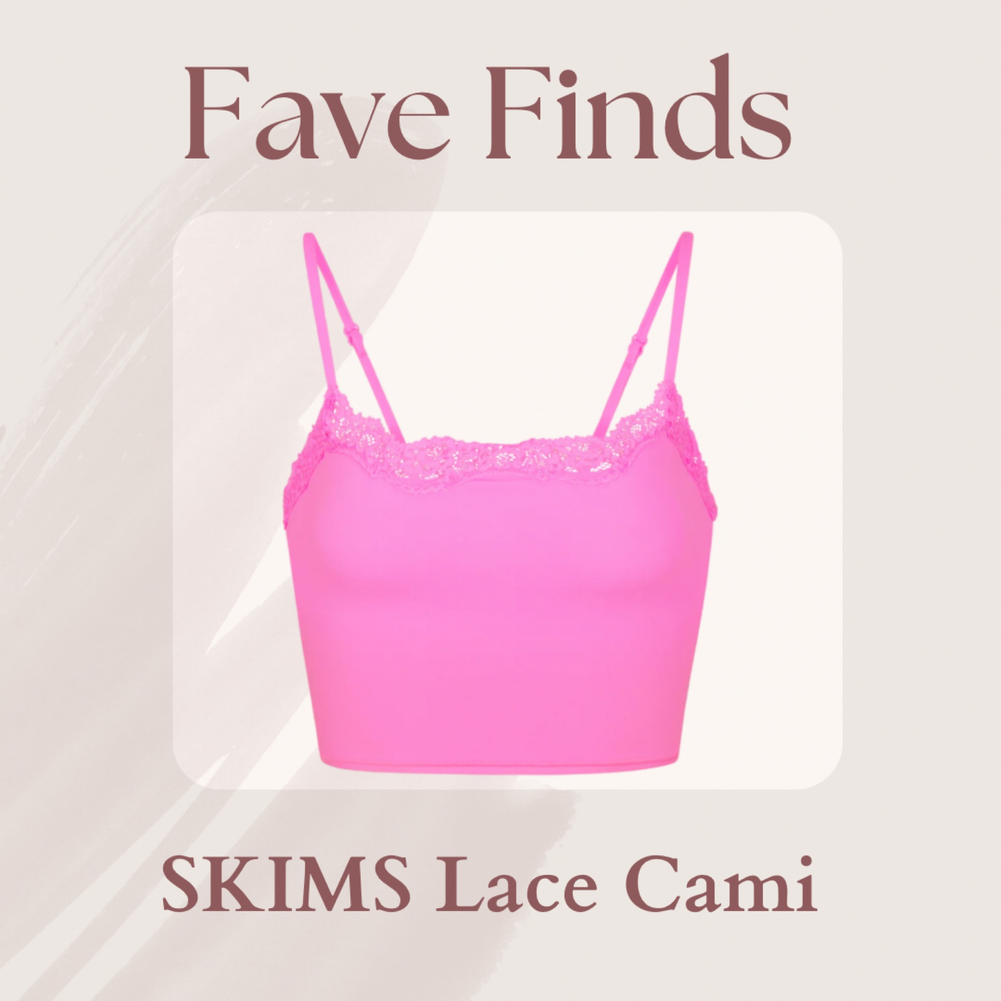 SKIMS Lace Cami

LTKSeasonal / LTKunder100 / LTKunder50 / ltkfindsunder50 / ltkfindsunder100 / LTKstyletip / LTKsalealert / skims / skims lace cami / skims lace camisole / plus size lace cami / lace cami / midsize lace cami / pink skims lace cami / pink skims lace cami / cropped cami / pink cropped cami / sale / sale alert / lace tank top / y2k / layering / layers / basics 

#LTKSeasonal #LTKplussize #LTKmidsize