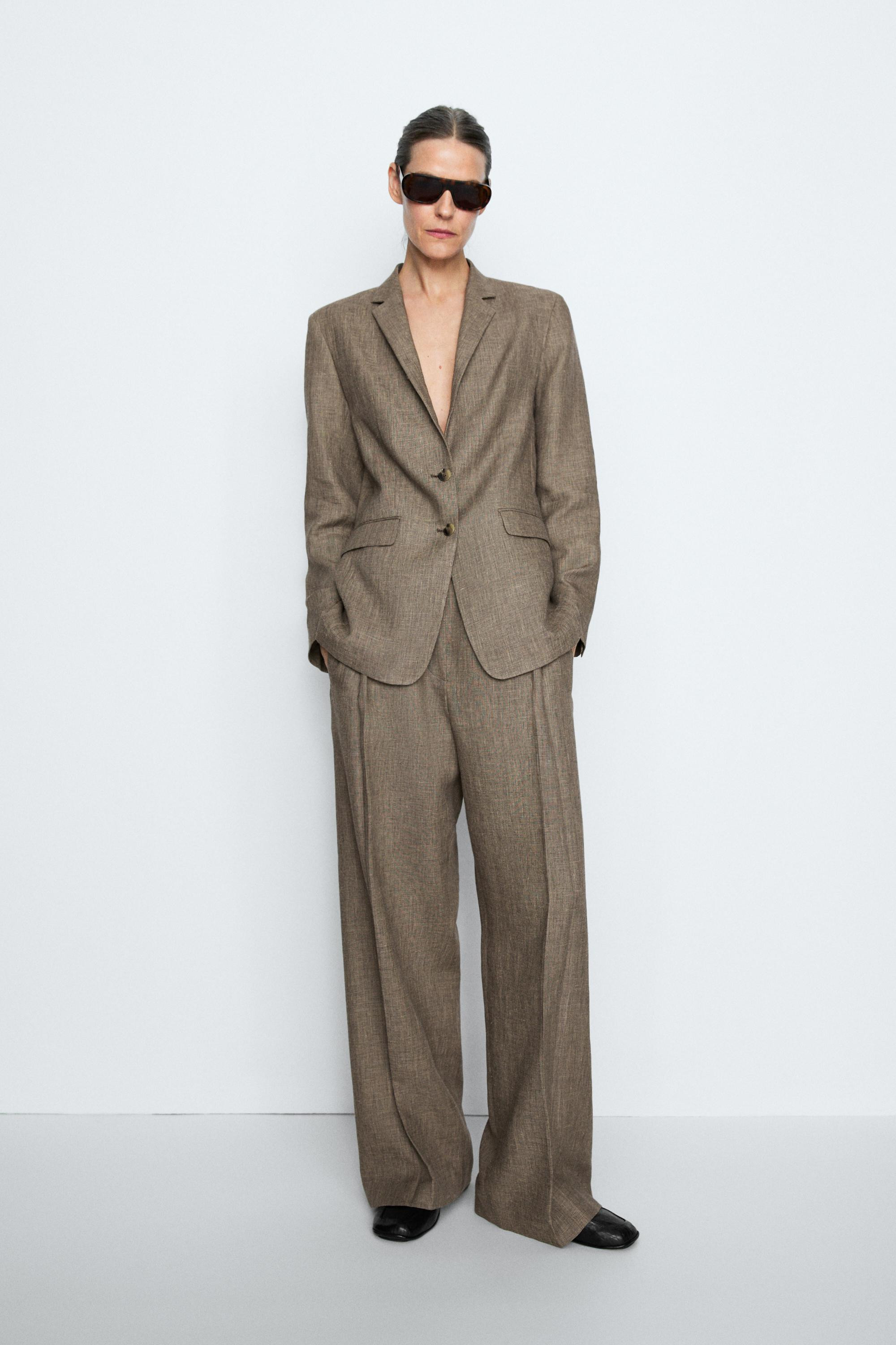 Mottled blazer - STUDIO | Massimo Dutti US