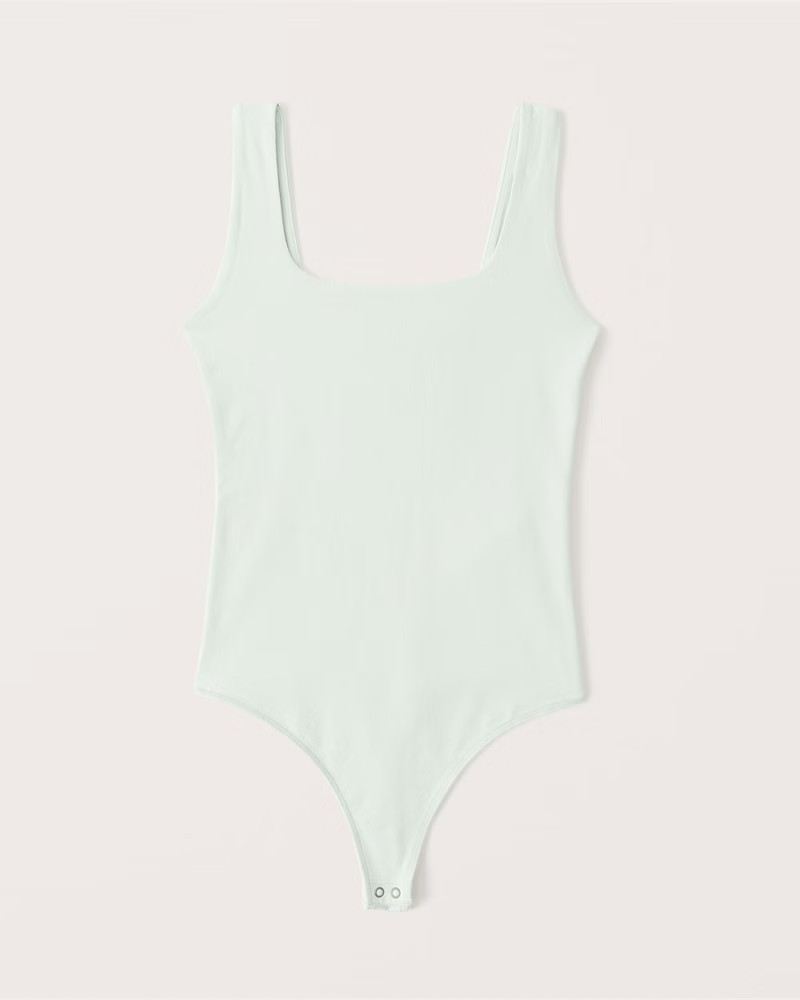 Women's Seamless Rib Fabric Tank Bodysuit | Women's Tops | Abercrombie.com | Abercrombie & Fitch (US)