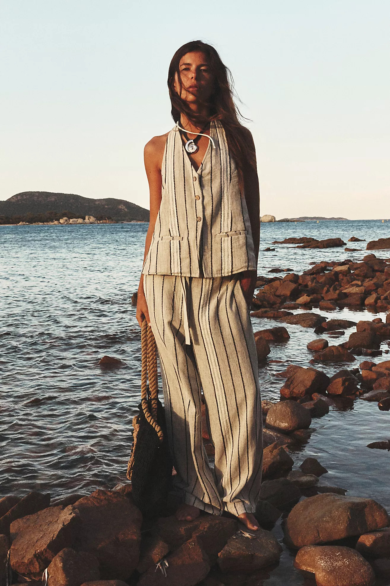 Take Me To Paris Low-Back Striped Set | Free People (Global - UK&FR Excluded)