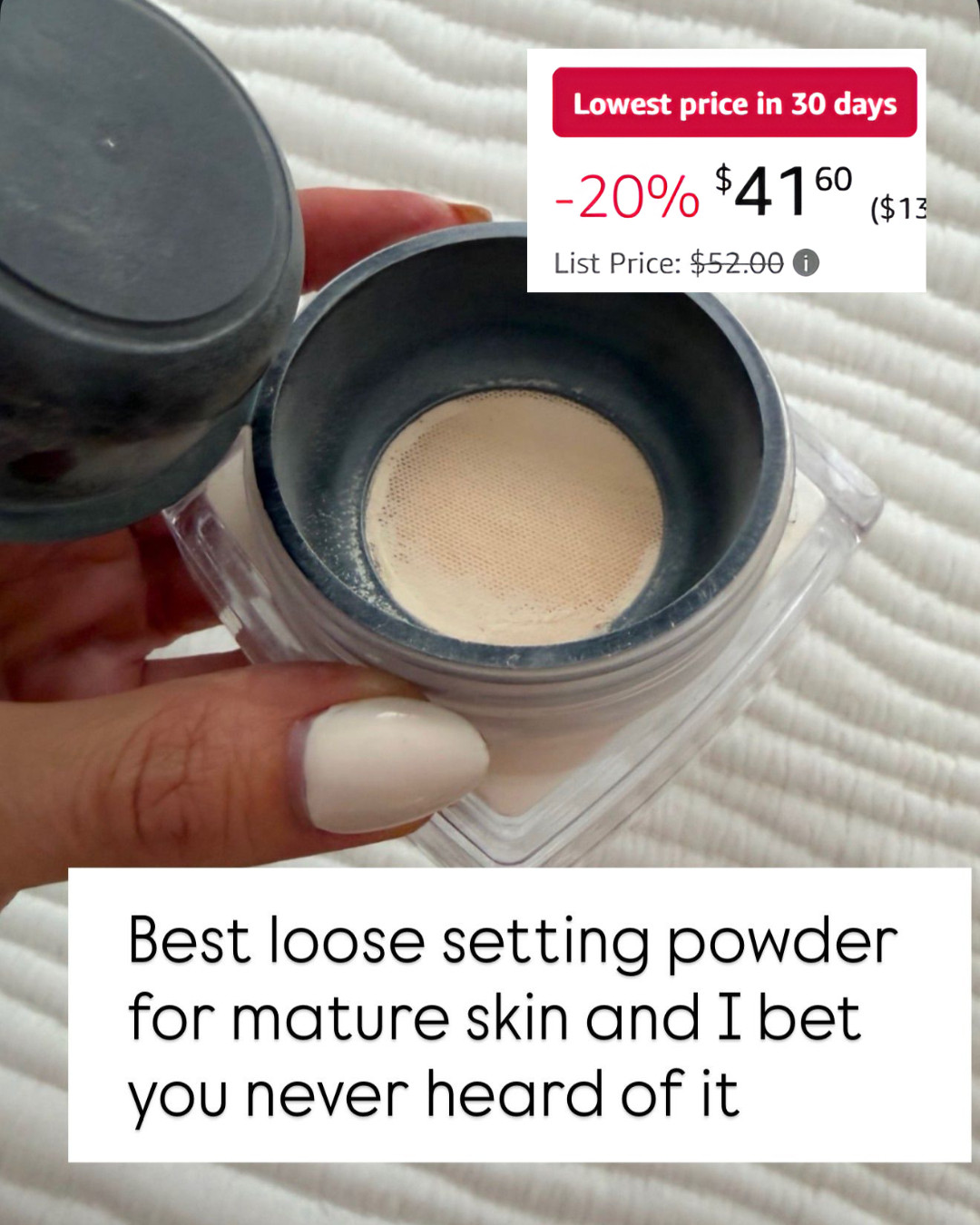 Double Wear Loose Setting Powder on sale 20% off. 

 #LTKSaleAlert