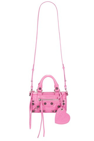 Balenciaga Le Cagole Nano Duffle Bag in Light Pink - Rose. Size all. | FWRD 