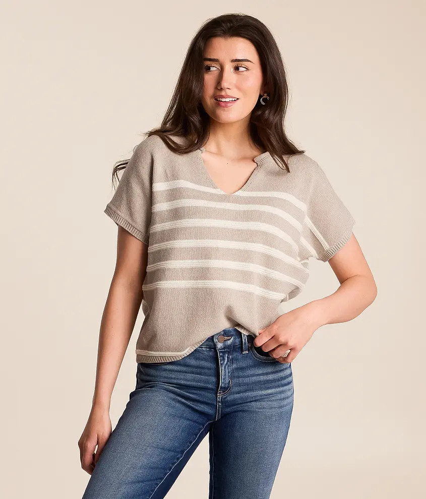 Regina Striped Sweater | Buckle