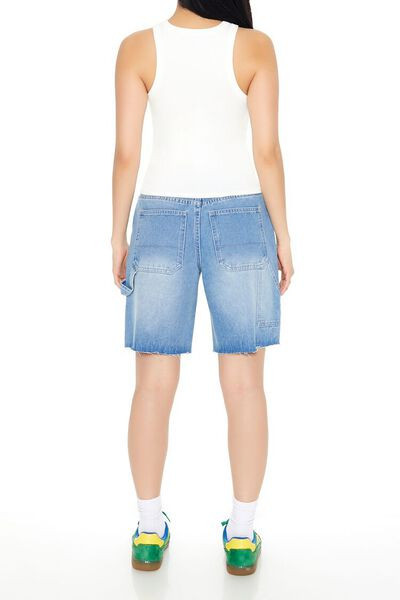 Raw-Cut Denim Shorts | Forever 21