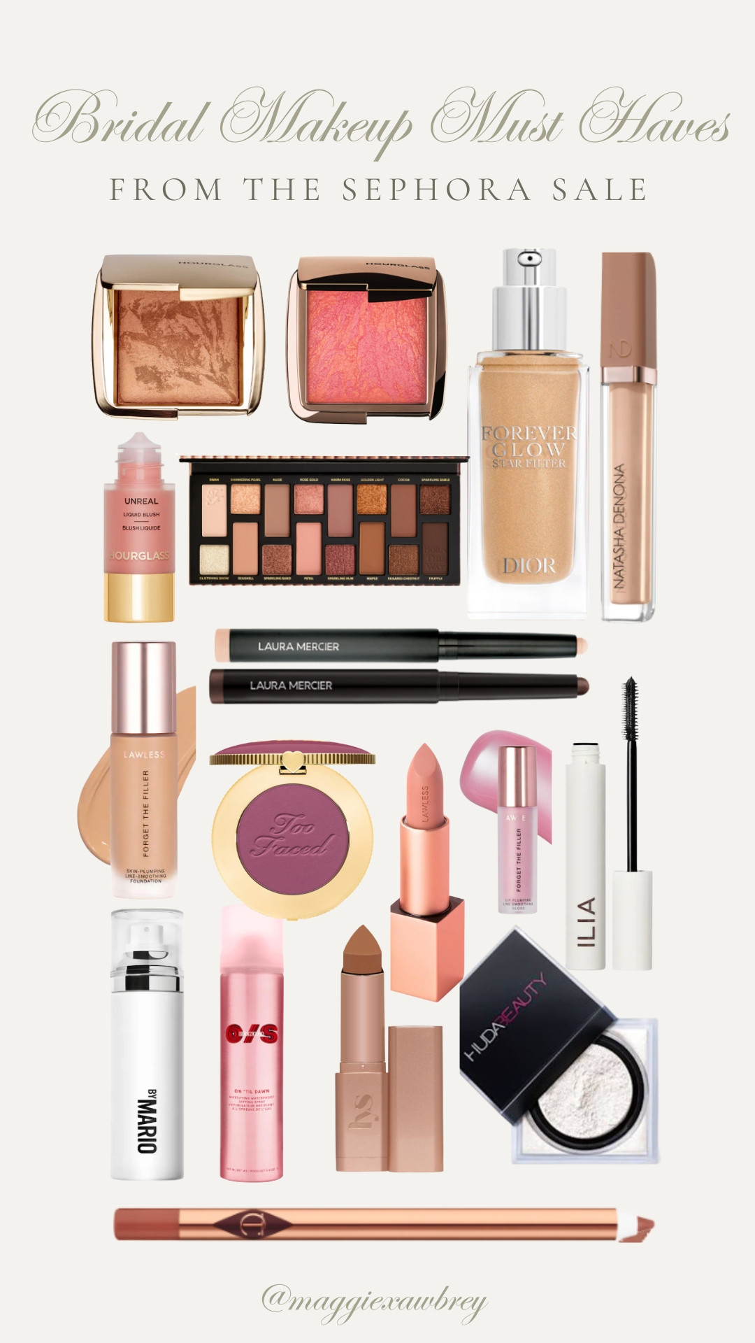 for any brides, these are my MUST haves! 💍🛒💄

#bridalmakeupmusthaves #bridalmakeupn #sephorasale 

 