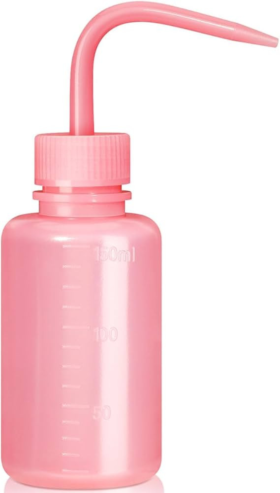 150ML Pink Wash bottles squeeze 5oz Mini Professional, Water Bottle for Lash Extensions, Easy to ... | Amazon (US)