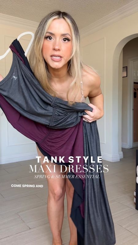 My favorite tank style maxi dresses ✨🙂‍↔️ perfect for SPRING & SUMMER

✔️ Size down! They run big and oversized. I'm wearing mine in XS
✔️ great option for a growing belly!
✔️ Amazing for hot weather! 


#LTKU #LTKfindsunder50 #LTKstyletip