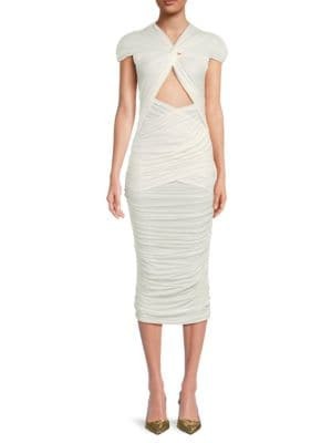 Heidi Ruched Body-Con Dress | Saks Fifth Avenue OFF 5TH