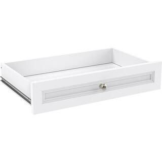ClosetMaid 4.88 in. H x 23.46 in. W White Wood Drawer-54944 - The Home Depot | The Home Depot