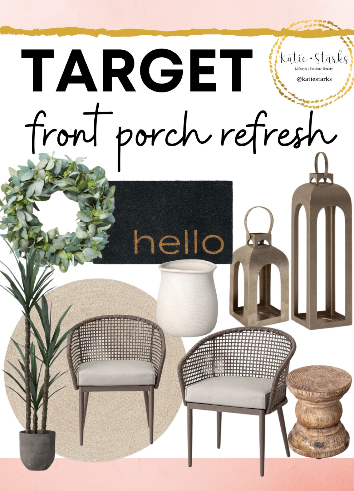 Front porch refresh from Target!

#LTKhome #LTKSeasonal #LTKFind