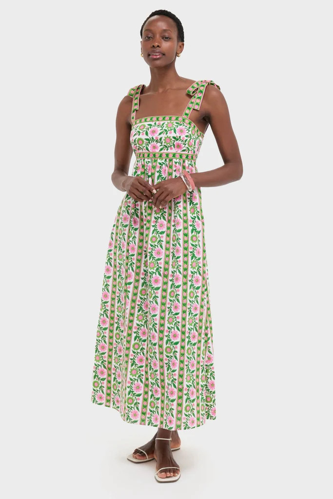 Emerald Border Mykonos Dress | Tuckernuck (US)