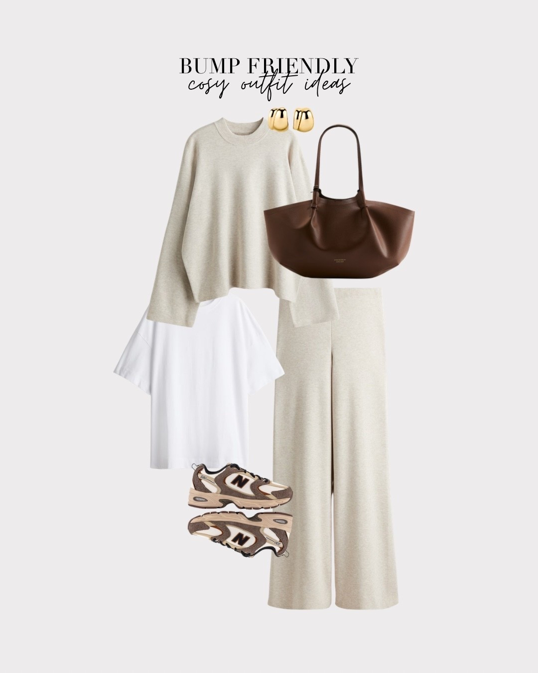 Bump friendly cosy outfit ideas that you can wear whether you’re pregnant or not I just tend to size up a bit to accommodate bump ✨ how cute is this co ord though, sooo comfy!

#LTKuk #LTKmaternity #LTKstyletip