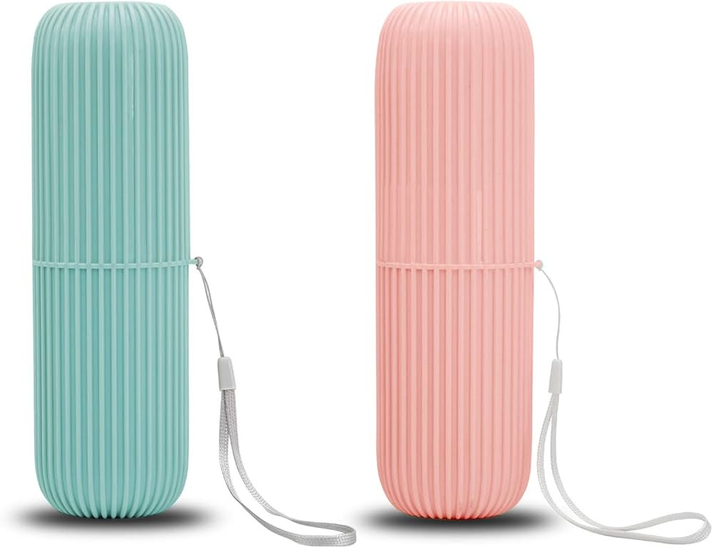 Toothbrush Cup Portable Toothbrush Holder Multifunction Travel Cup Organizer Toothbrush Case and ... | Amazon (US)