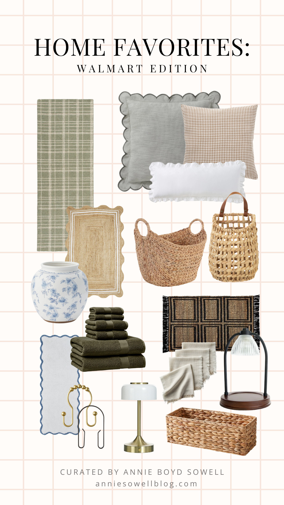 Some of my favorite home finds that I've purchased or been drawn to from Walmart: rugs, decor, pillows and bedding items, bath towels, baskets, and more! 

 #LTKHome #LTKFindsUnder50 #LTKFindsUnder100