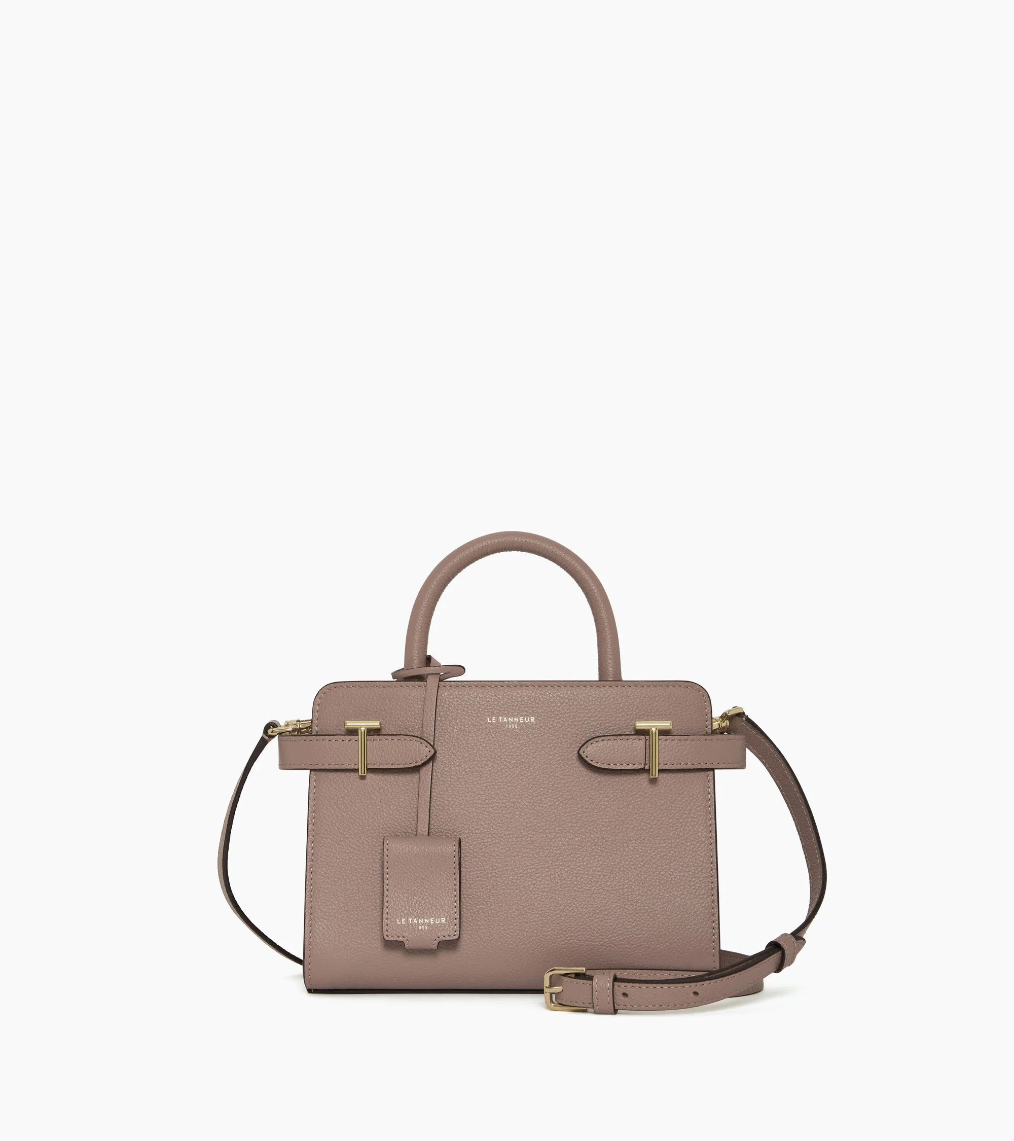 Emilie small handbag in grained leather | Le Tanneur