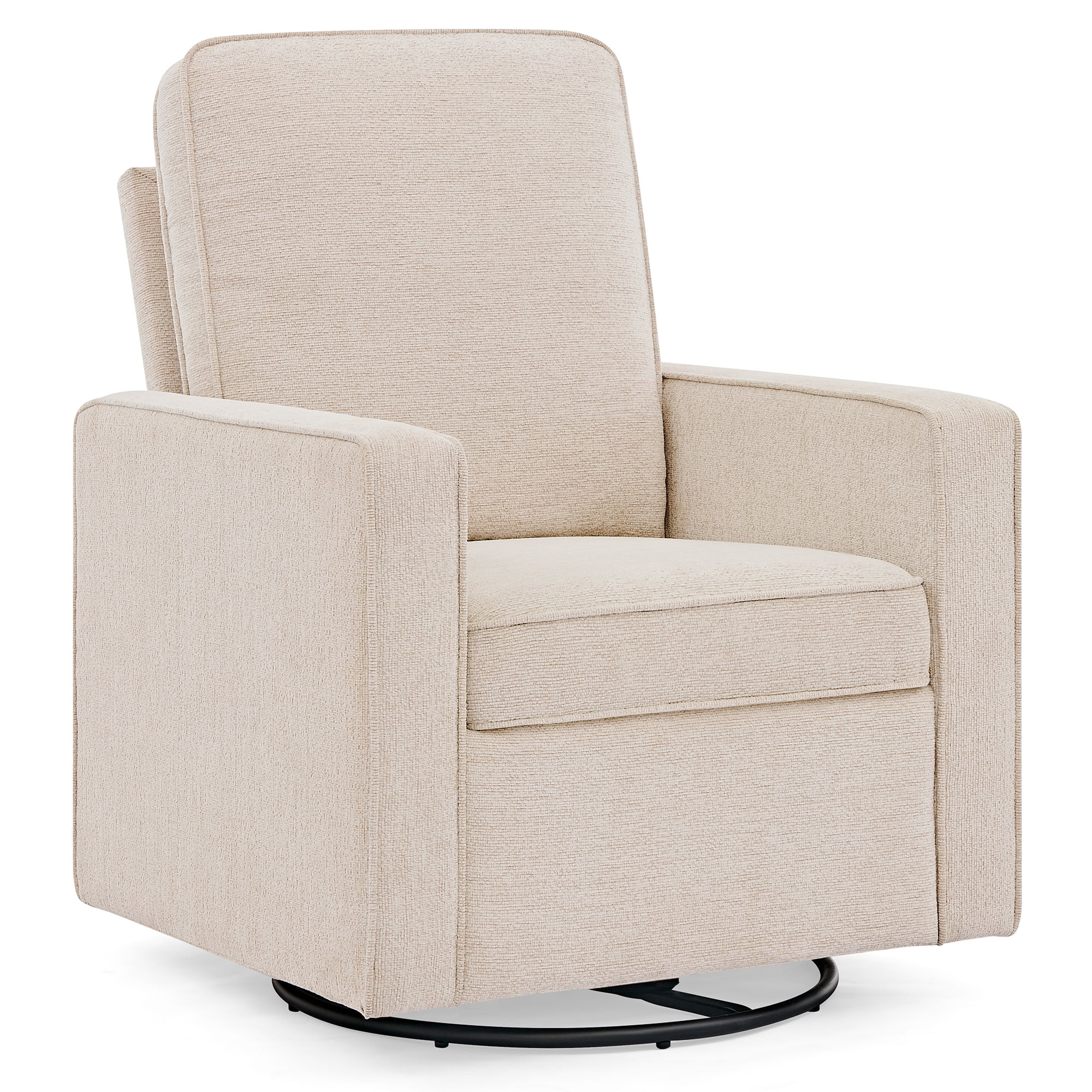 Delta Children Noah Upholstered Swivel Glider with Stain-Resistant Performance Fabric- Greenguard... | Walmart (US)