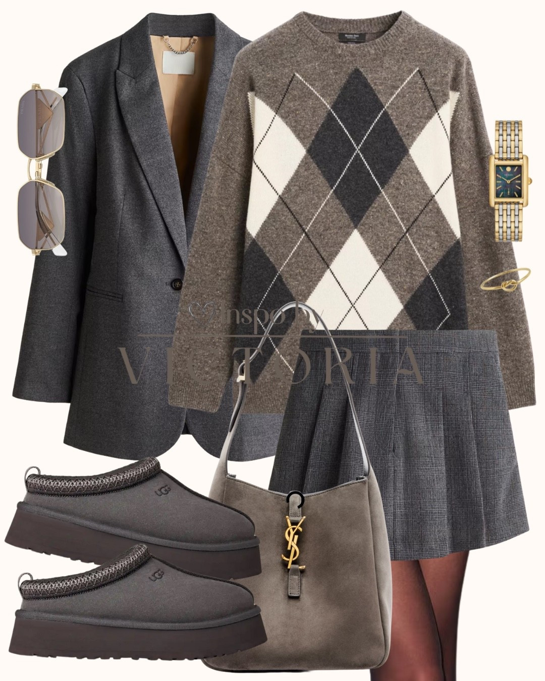 Effortless, cozy, and polished 🤎
Loving this neutral argyle + pleated skort combo for a preppy fall moment 🍂
Perfect balance of comfort and sophistication — yes, the UGGs make it even better!
Shop the look below 👇

#LTKFallStyle #PreppyAesthetic #CozyChic #NeutralOutfit #FallOOTD #ArgyleSweater #PleatedSkirt #LTKfashion #UGGseason


#LTKSeasonal #LTKStyleTip #LTKFindsUnder100