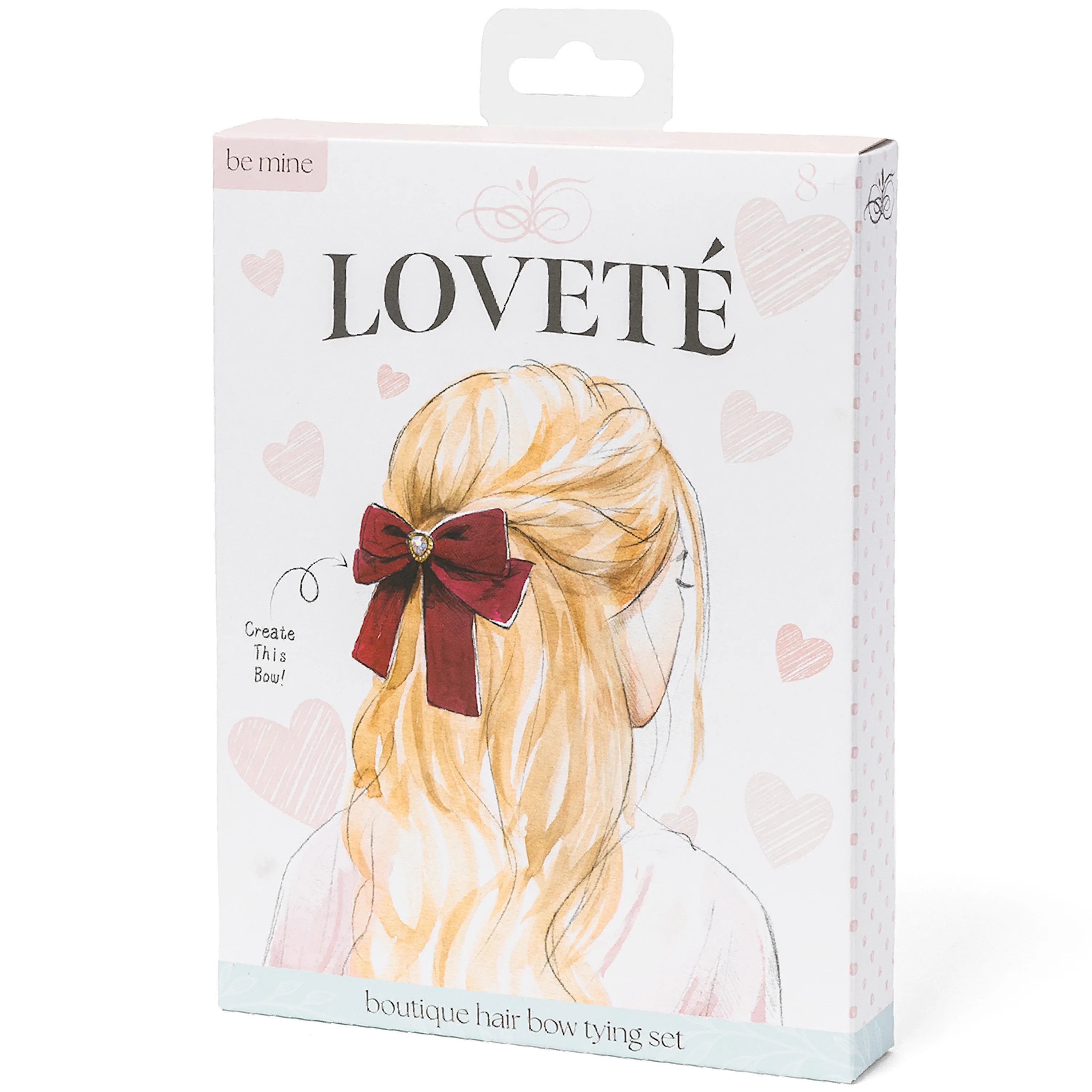 Loveté Hair Single Bow Tying Sets – Be Mine, Novelty, for Child Ages 8+ | Walmart (US)