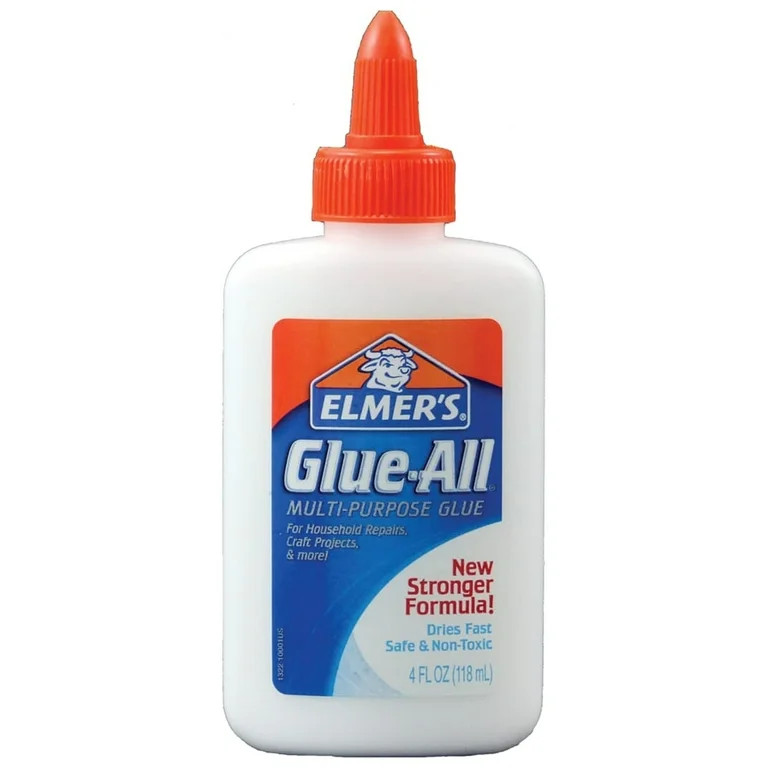 Elmer's Glue-All Multi-Purpose Liquid Glue, Extra Strong, 4 oz., Great for Making Slime, 1 Count | Walmart (US)