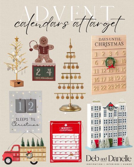 Advent calendars at target! 

Christmas guide, Christmas decor, advent calendar, kids, family, home, Deb and Danelle 

#LTKSeasonal #LTKsalealert #LTKHoliday