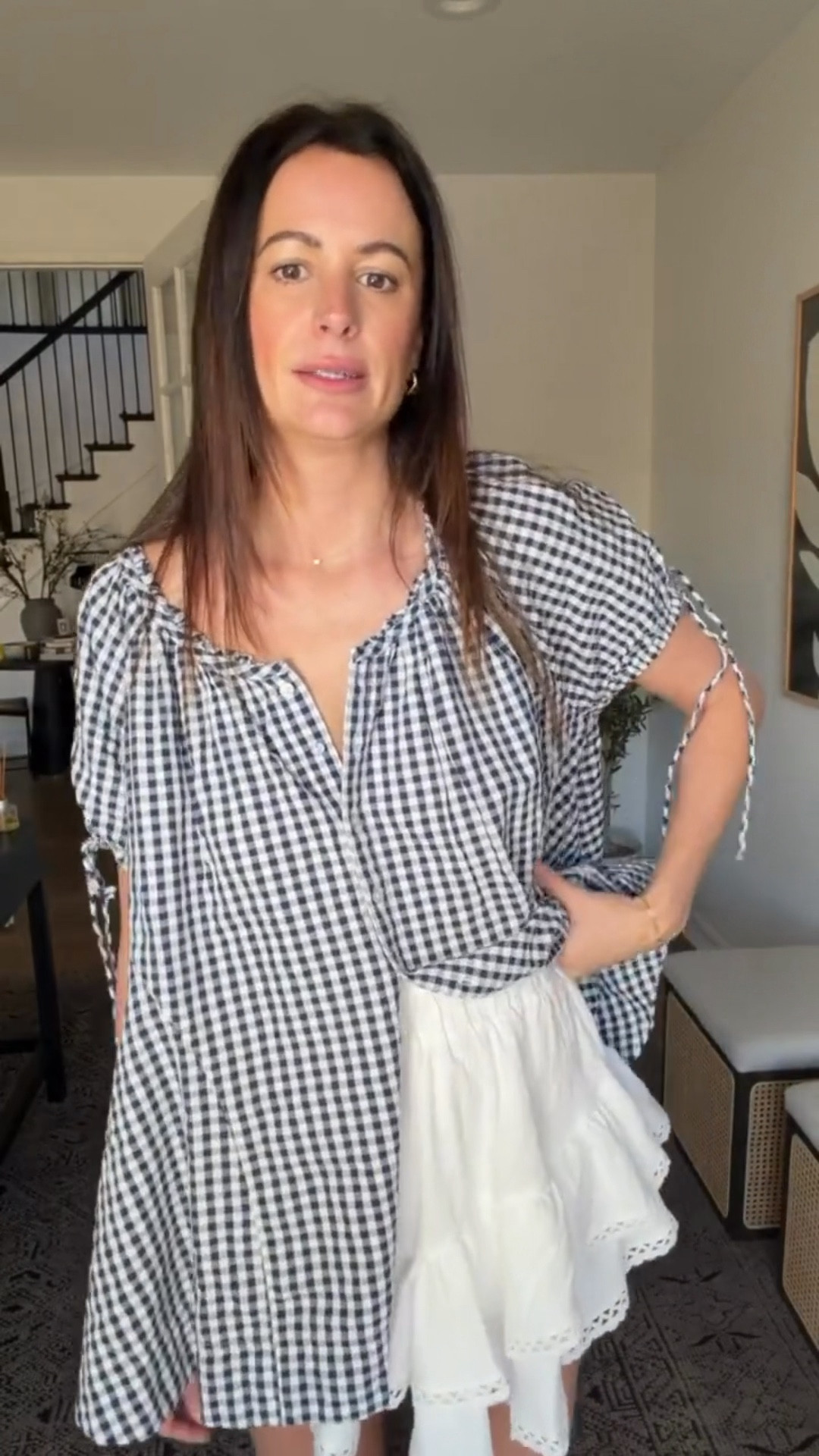 On sale now during the Shopbop sale!

I am wearing an xs is this over sized gingham top and I think it will be so cute worn over a swimsuit! Definitely packing this for our spring break beach vacation! 

#LTKTall #LTKSwim #LTKootd

#LTKmomlife #LTKSaleAlert #LTKgrwm